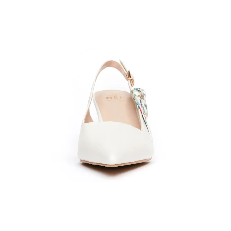 Blooming Heels - Beige ( BEI )