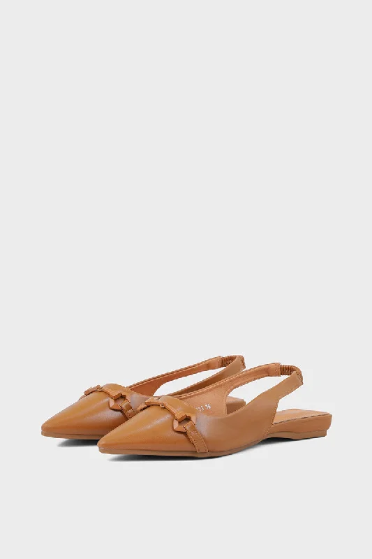 Comfort Sling Back I47283-Tan