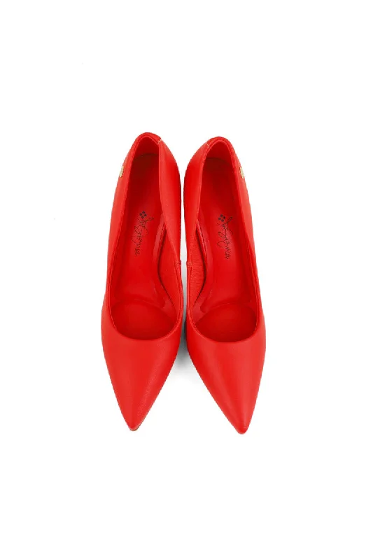 Formal Court Shoes I44442-Red