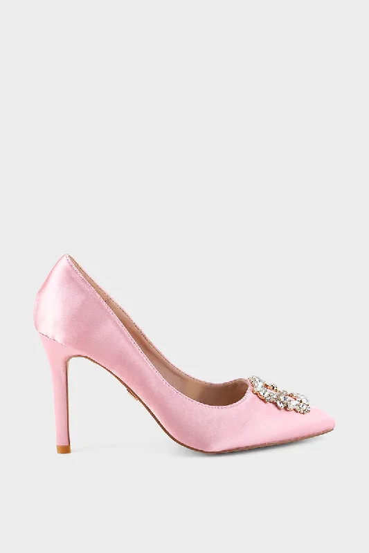 Formal Court Shoes I44456-Mauve