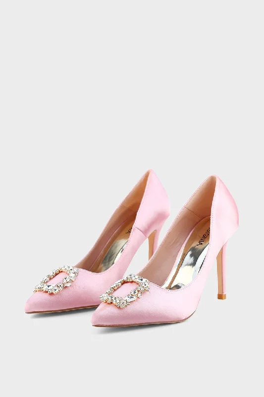 Formal Court Shoes I44456-Mauve