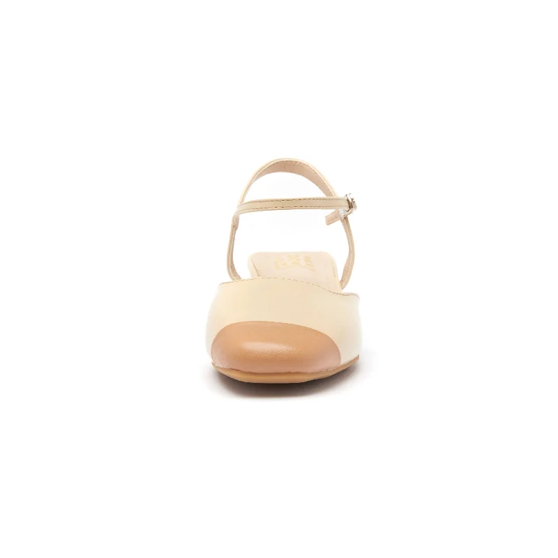 Karla Cap Toe Sandals - Nude ( BEIN )