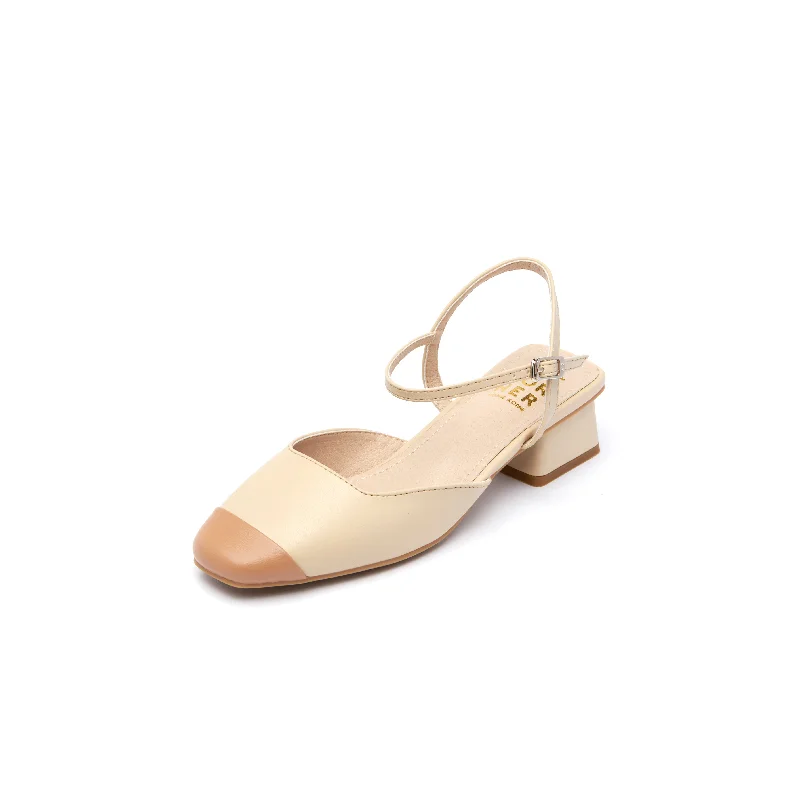 Karla Cap Toe Sandals - Nude ( BEIN )