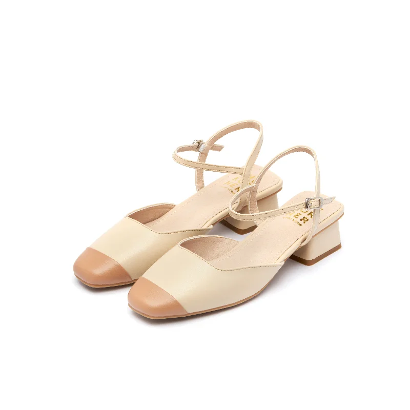 Karla Cap Toe Sandals - Nude ( BEIN )