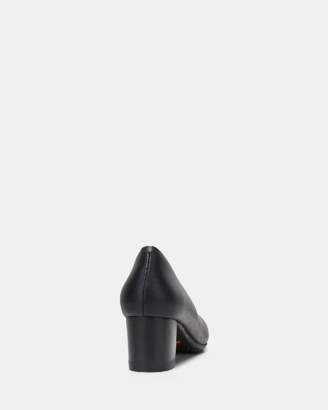 The Block Heel Black