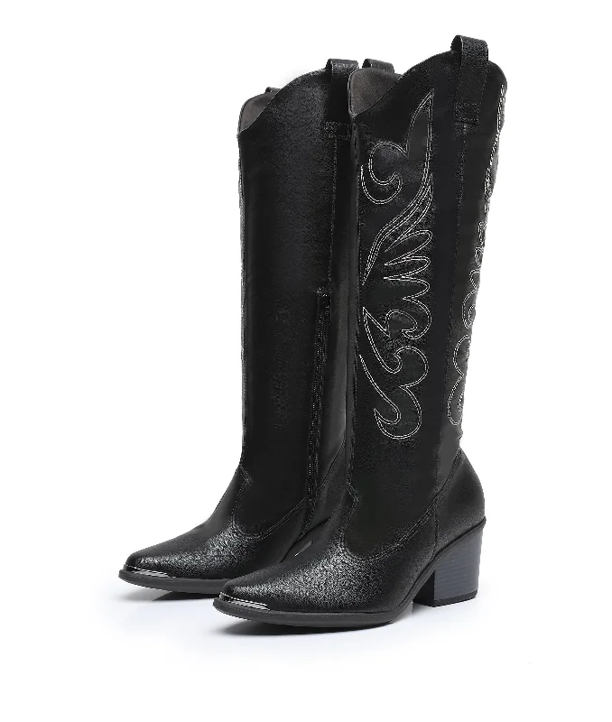 Enchanted Elevation High Heel Boots - Black (761.003)