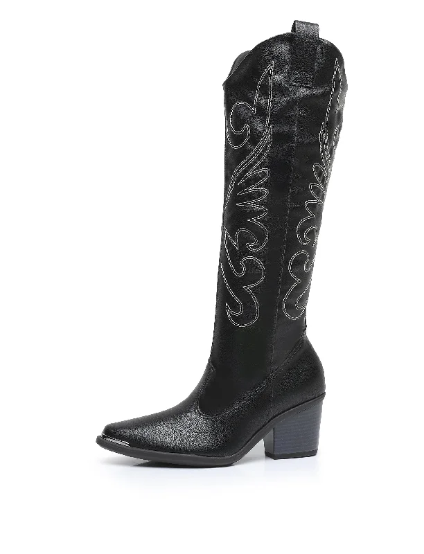 Enchanted Elevation High Heel Boots - Black (761.003)