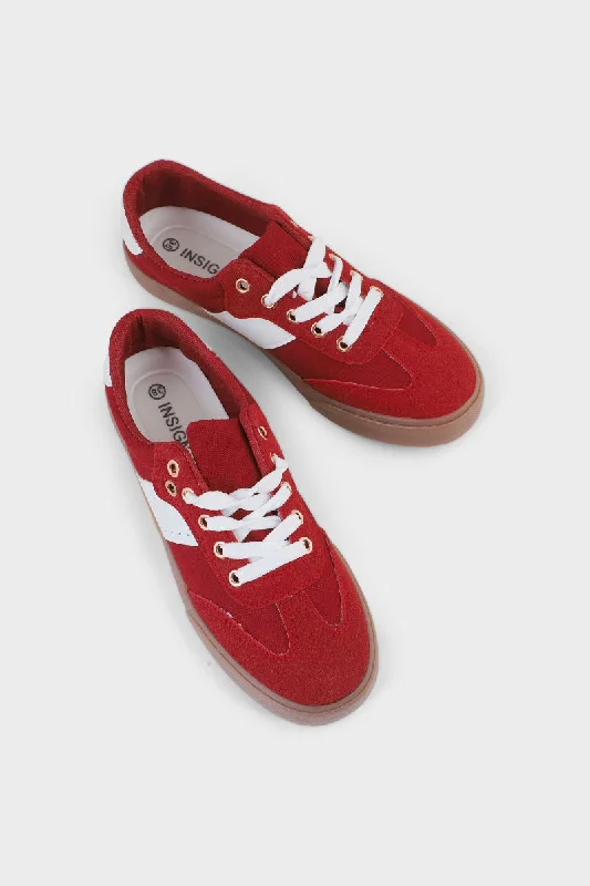 Casual Sneakers IC7507-Burgndy