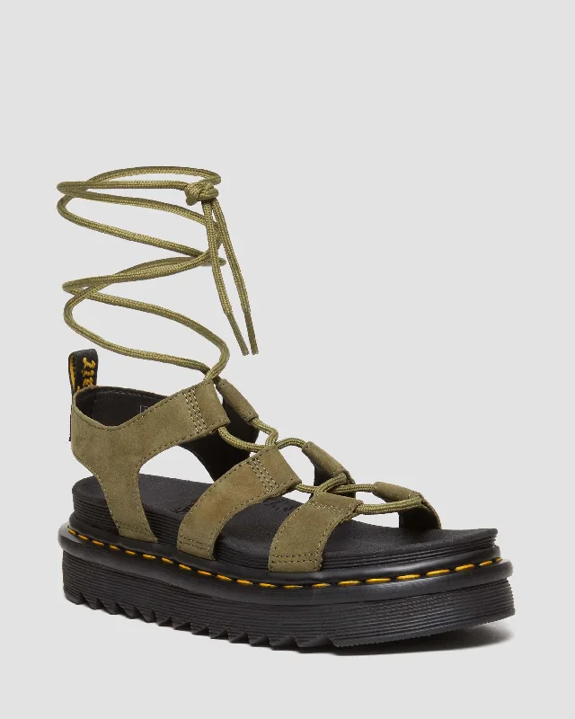 Nartilla Tumbled Nubuck Leather Sandals