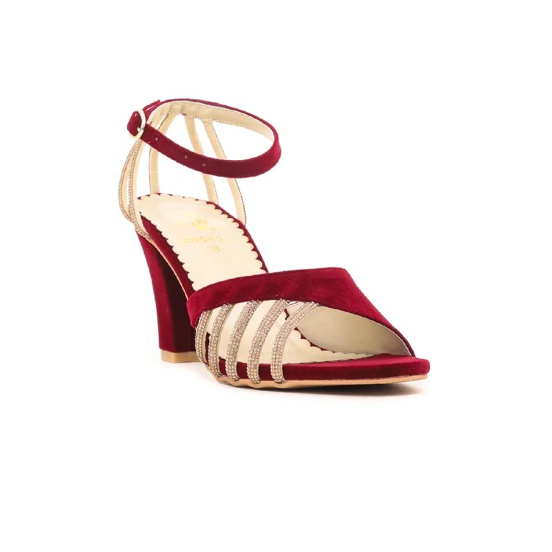 maroon-fancy-sandal-fn5402