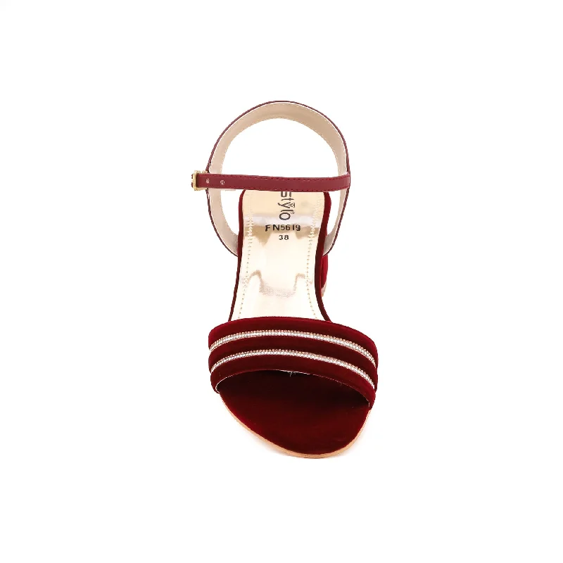 maroon-fancy-sandal-fn5619