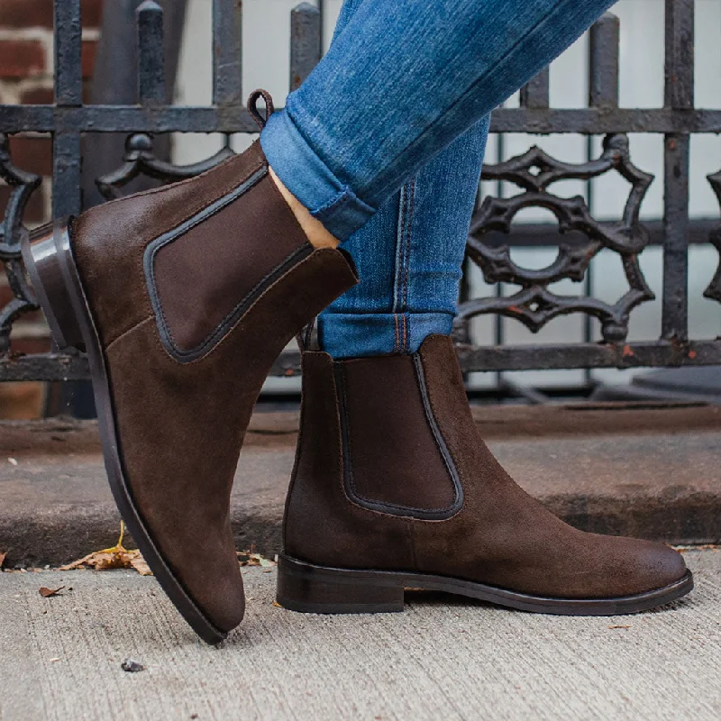 womens-duchess-chelsea-boot-dark-brown-suede